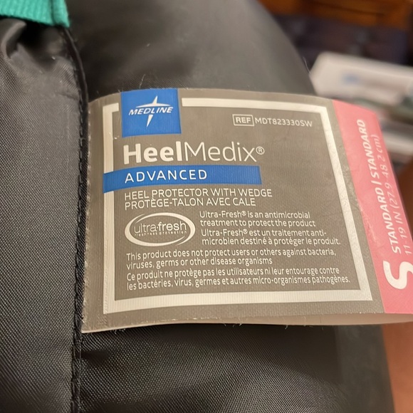 New Medline MDT823330SW HEELMEDIX Heel Protector Standard Foot Drop Protection - Picture 6 of 8